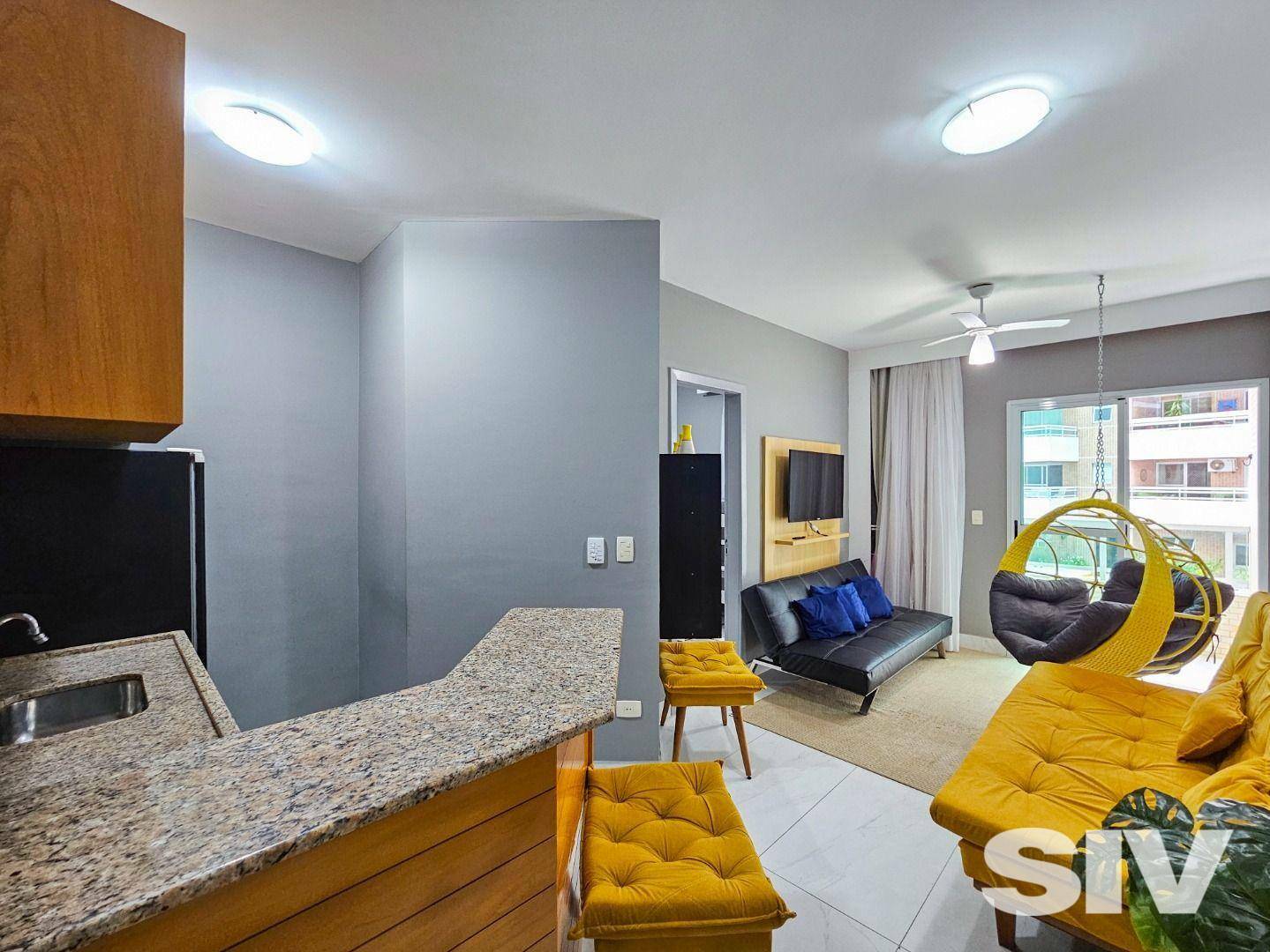 Apartamento com 1 dormitório à venda, 38 m² por R$ 1.300.000,00 – Riviera Módulo 6 – Bertioga/SP