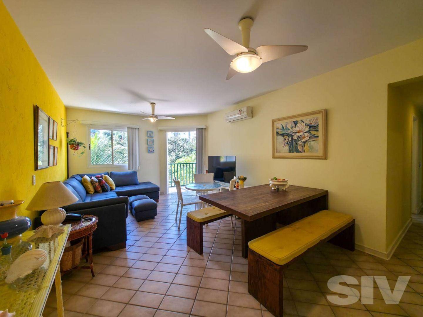 Apartamento com 3 dormitórios à venda, 100 m² por R$ 2.150.000,00 - Riviera Módulo 3 - Bertioga/SP