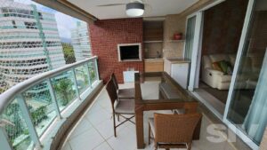 Apartamento com 3 dormitórios à venda, 108 m² por R$ 2.690.000,00 – Riviera Módulo 8 – Bertioga/SP