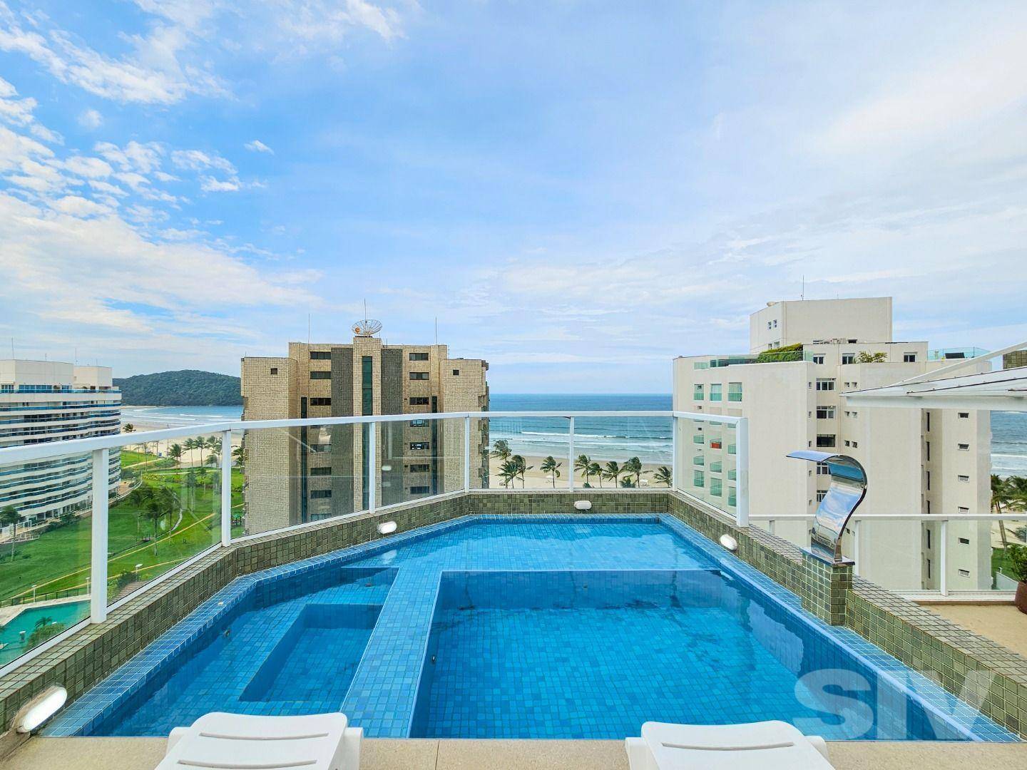 Cobertura com 4 dormitórios à venda, 190 m² por R$ 5.300.000,00 – Riviera Módulo 6 – Bertioga/SP