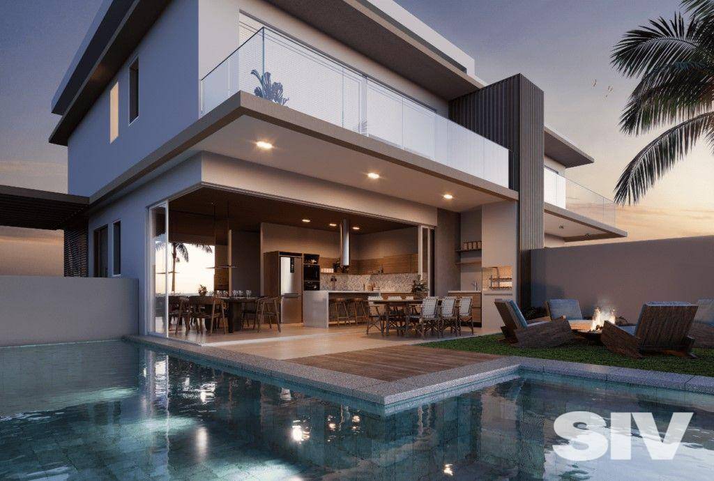 Casa com 4 dormitórios à venda, 397 m² por R$ 5.750.000,00 - Riviera Módulo 16 - Bertioga/SP
