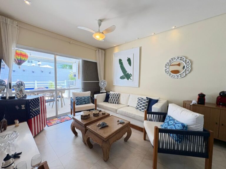 Apartamento com 3 dormitórios à venda, 212 m² por R$ 4.500.000,00 – Riviera Módulo 2 – Bertioga/SP