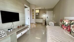 Apartamento com 1 dormitório à venda, 38 m² por R$ 1.290.000,00 - Riviera Módulo 6 - Bertioga/SP