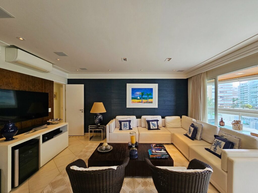 Apartamento com 4 dormitórios à venda, 197 m² por R$ 7.500.000,00 – Riviera Módulo 7 – Bertioga/SP
