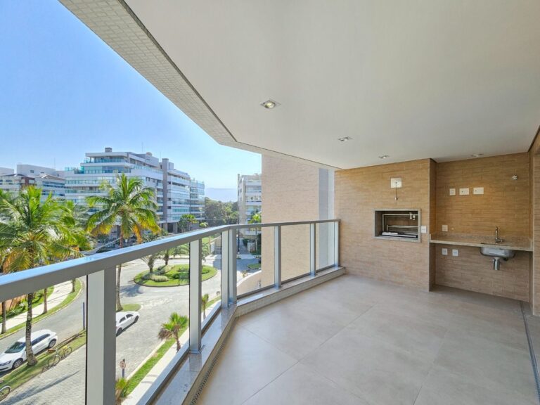 Apartamento com 3 dormitórios à venda, 127 m² por R$ 4.750.000,00 – Riviera – Módulo 7 – Bertioga/SP