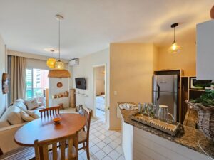 Apartamento com 1 dormitório à venda, 37 m² por R$ 1.200.000,00 - Riviera Módulo 6 - Bertioga/SP