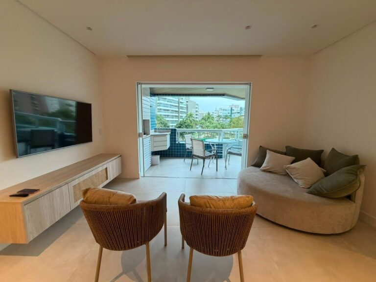 Apartamento com 3 dormitórios à venda, 108 m² por R$ 3.000.000,00 – Riviera Módulo 2 – Bertioga/SP