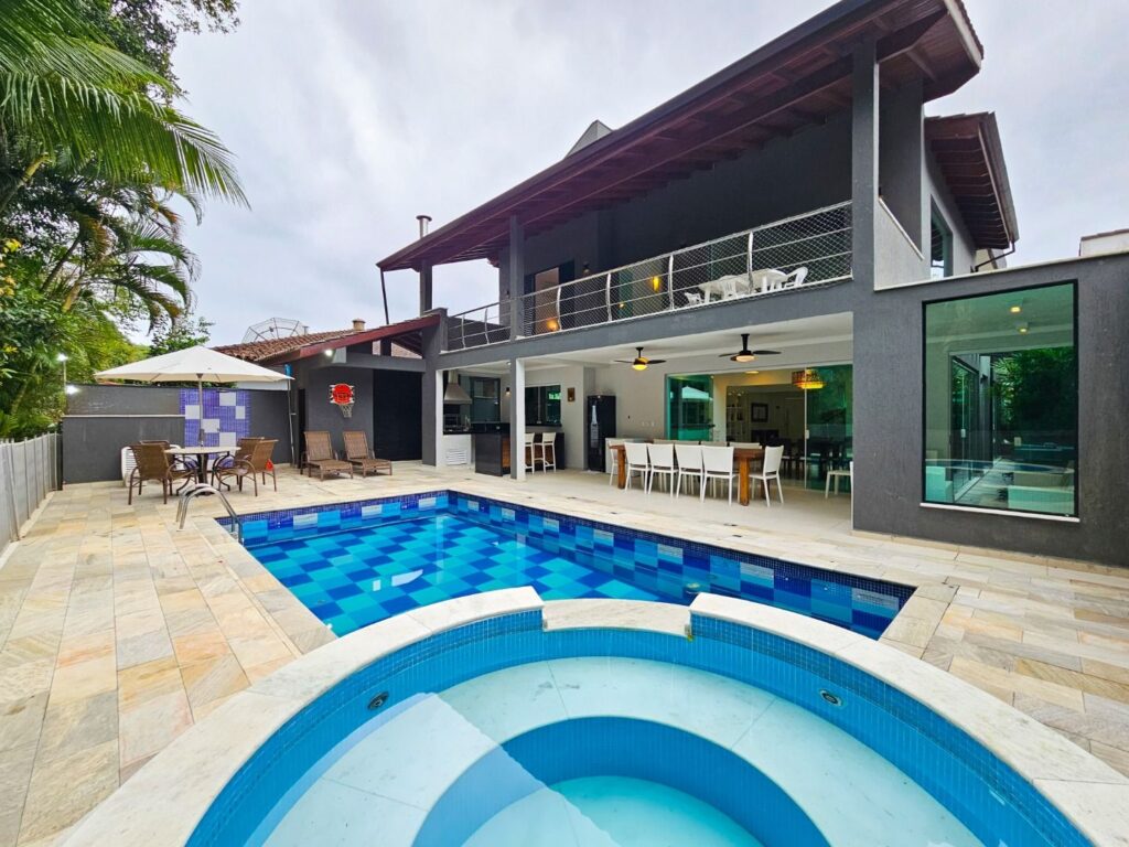 Casa com 5 dormitórios à venda, 480 m² por R$ 5.000.000,00 – Riviera Módulo 30 – Bertioga/SP
