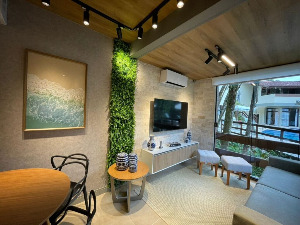 Village com 1 dormitório à venda, 48 m² por R$ 990.000,00 – Riviera Módulo 26 – Bertioga/SP