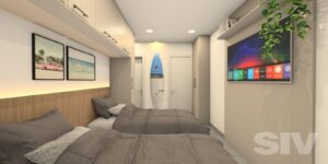 Apartamento com 3 dormitórios à venda, 116 m² por R$ 5.900.000,00 – Riviera Módulo 07 – Bertioga/SP