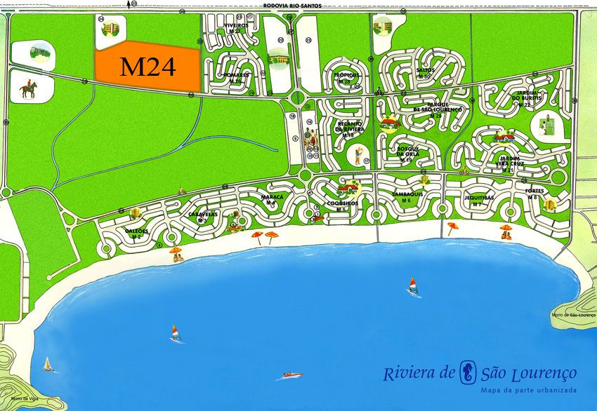 Terreno à venda, 679 m² por R$ 2.900.000,00 – Riviera – Módulo 24 – Bertioga/SP